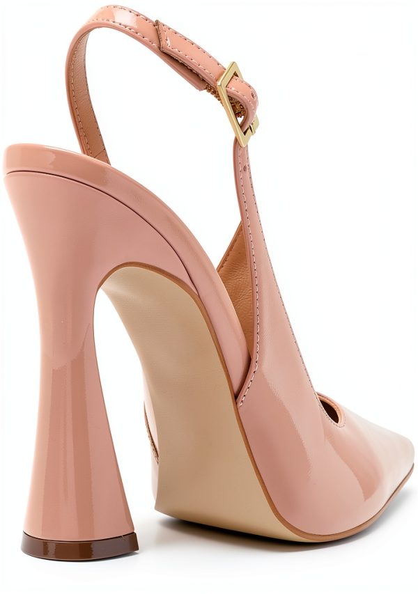 Blush Patent Womens Shoes Size 5 to 11 Comfort Fit-6