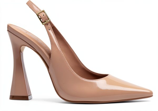 Blush Patent Womens Shoes Size 5 to 11 Comfort Fit-5