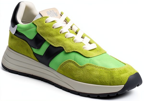 Green Multi Athletic Shoes Size 5 to 11 for Active-6