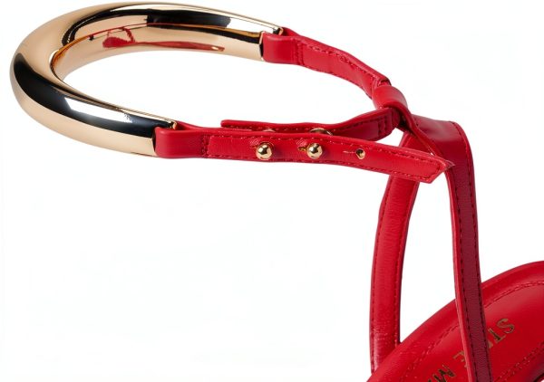 Steve Madden Tia Heels Strappy Stiletto Pumps Womens Shoes-5