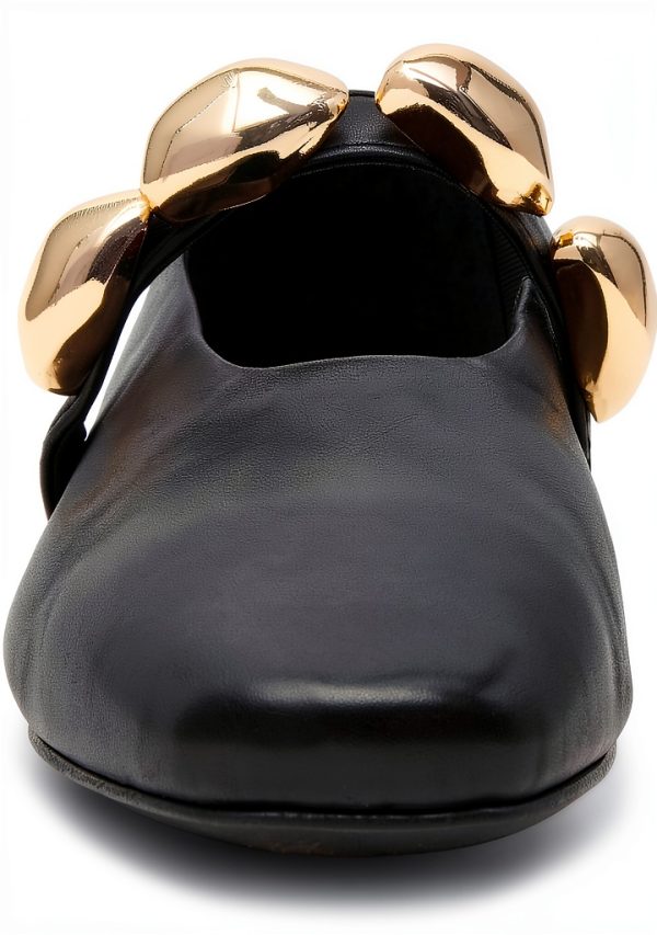 Steve Madden Poppin Ballet Flat Womens Leather Flats-1