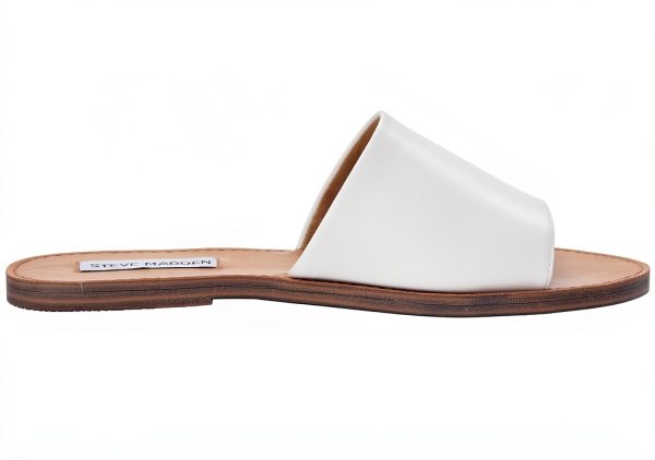 Steve Madden Grace Slide Sandals Women Suede Flat Sandals-5