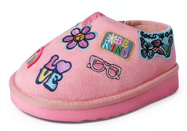 Pink Kids Shoes Comfortable Fit Durable Design Little Big-4