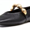 Steve Madden Poppin Ballet Flat Womens Leather Flats-0
