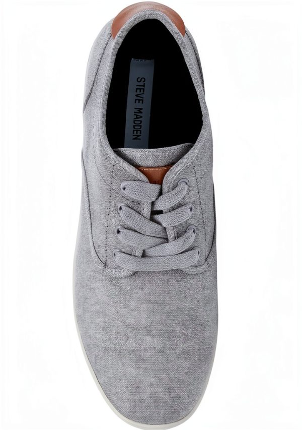 Steve Madden Mens Fashion Sneakers Textile Upper Lace Up-4