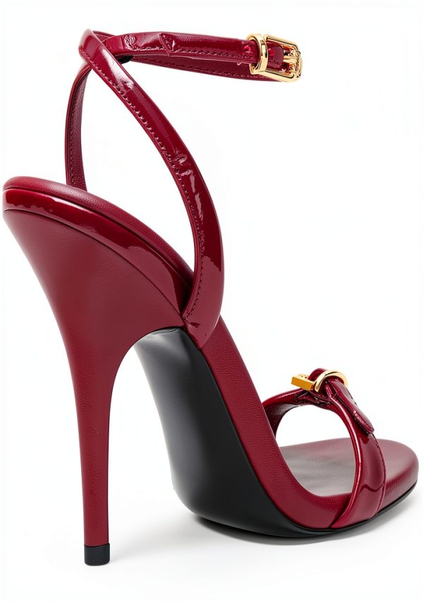 Burgundy Patent Leather Shoes Womens Size 5 to 11-6