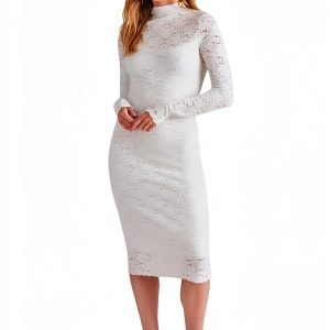 Ivory Knit Sweater Women Casual Comfort Fit X-Small X-Large-0