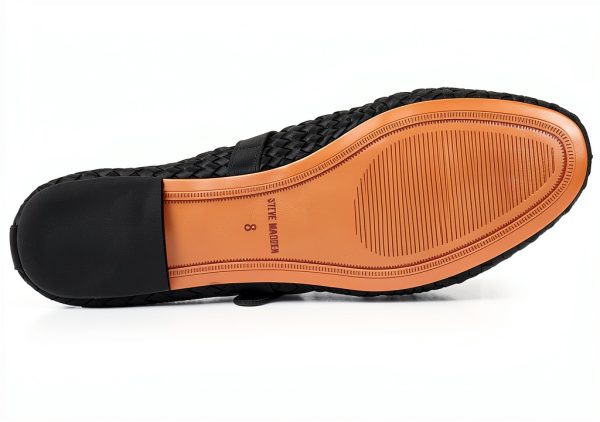 Black Satin Shoes Size 5.5 to 11 Premium Comfort Fit-2