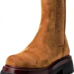 Steve Madden Womens Suede Chelsea Bootie Low Heel Ankle Boot-0