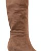 Steve Madden Womens Knee High Boots Pointed Toe Kitten Heel-5