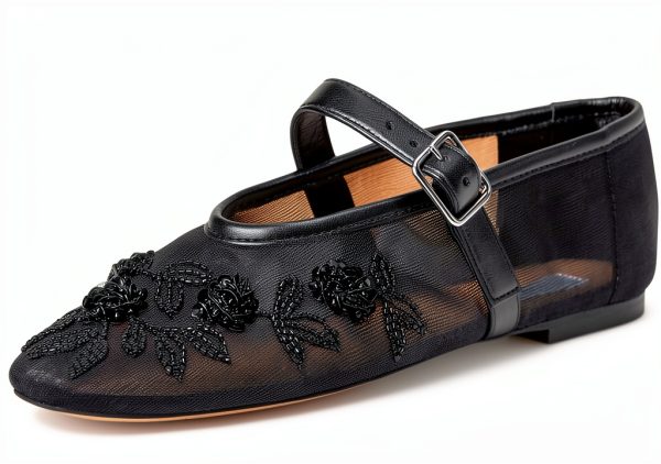Black Embellished Womens Shoes Size 5 5 to 11 Available-6