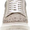 Steve Madden Womens Sneakers Silver Multi Lace-Up Fashion-1