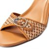 Raffia Sandals Womens Size 5-11 Natural Material Comfort-5