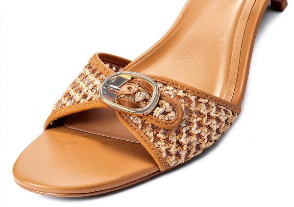 Raffia Sandals Womens Size 5-11 Natural Material Comfort-5