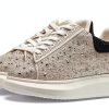 Steve Madden Womens Sneakers Silver Multi Lace-Up Fashion-0