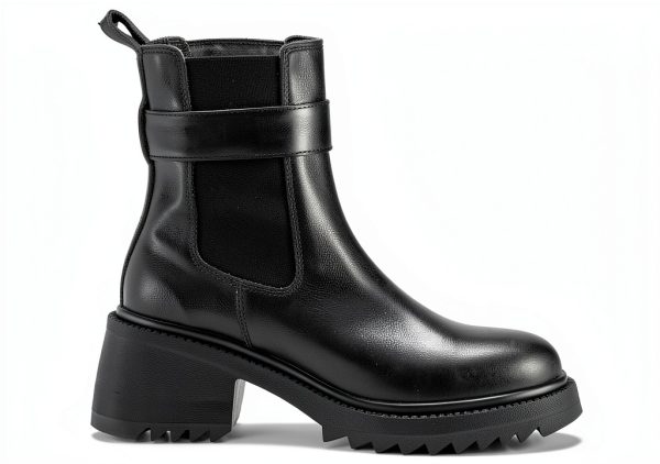Black Leather Shoes Mens Size 5 5 to 11 Comfortable Durable-2