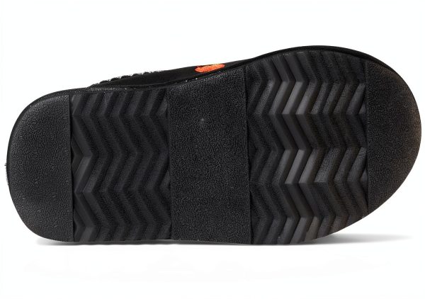 Kids Black Sneakers Comfortable Durable Footwear for-7