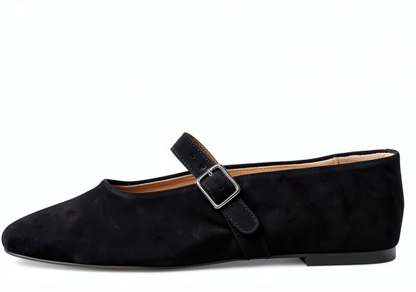 Black Suede Shoes Comfortable Fit Mens Sizes Available-3