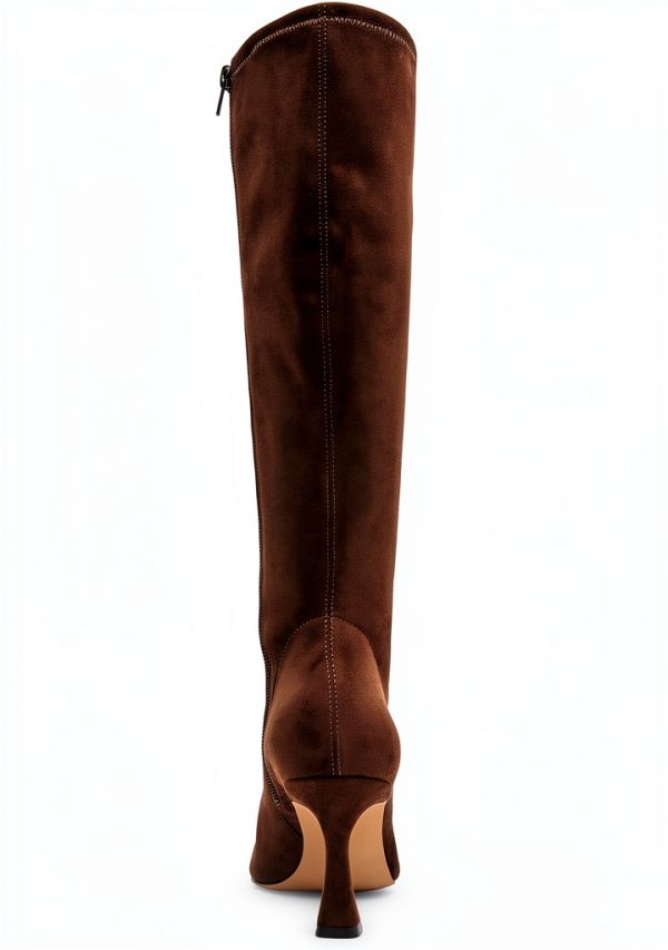 Chocolate Leather Shoes Mens Size 5 to 11 Comfort Fit-2