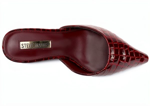 Red Croco Leather Shoes Size 5 to 11 Premium Craftsmanship-1