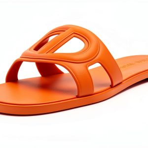 Orange Athletic Shoes Size 5 to 12 for Men and Women-0