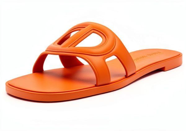 Orange Athletic Shoes Size 5 to 12 for Men and Women-0