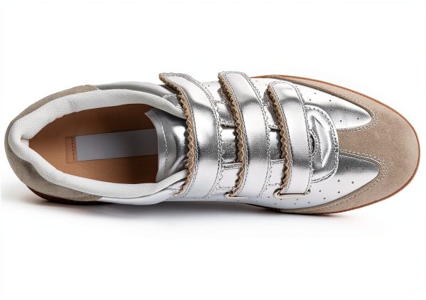 Steve Madden MOMENTUM Womens Velcro Sneakers Pink Multi-1