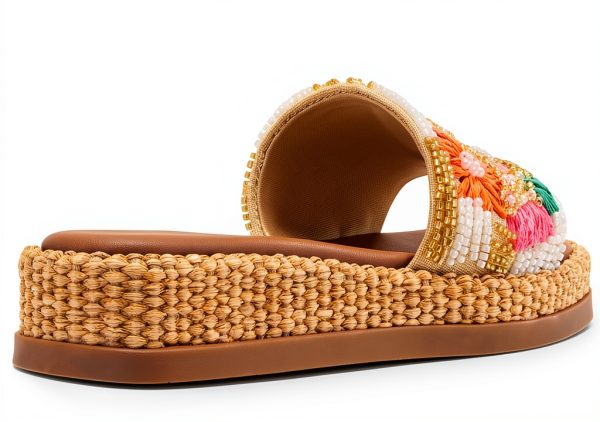 Floral Multi Women's Shoes Comfortable Knit Design-6